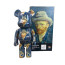 Bearbrick Van Gogh Museum Self Portrait 400% Figure 28cm 11.02inches
