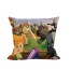 Minecraft Alex Facing Mobs in Battle Soft Stuffed Plush Pillow Multiple Sizes