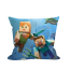 Minecraft Alex and Steve Underwater Soft Stuffed Plush Pillow Multiple Sizes