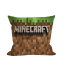 Minecraft Logo Soft Stuffed Plush Pillow Multiple Sizes