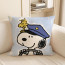 Snoopy Driving Soft Stuffed Plush Pillow Multiple Sizes