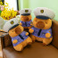 Cute Capybara in Police Outfit Soft Stuffed Plush Multiple Sizes