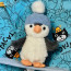 Jellycat Amuseables Peanut Penguin Snowboarding Soft Stuffed Plush 11cm 4.33inches