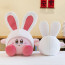 Kirby Bunny Ears Soft Stuffed Plush Multiple Sizes