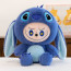 Labubu in Stitch Costume Soft Stuffed Plush Multiple Sizes