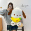 Sanrio Pochacco Holding Banana Soft Stuffed Plush Multiple Sizes