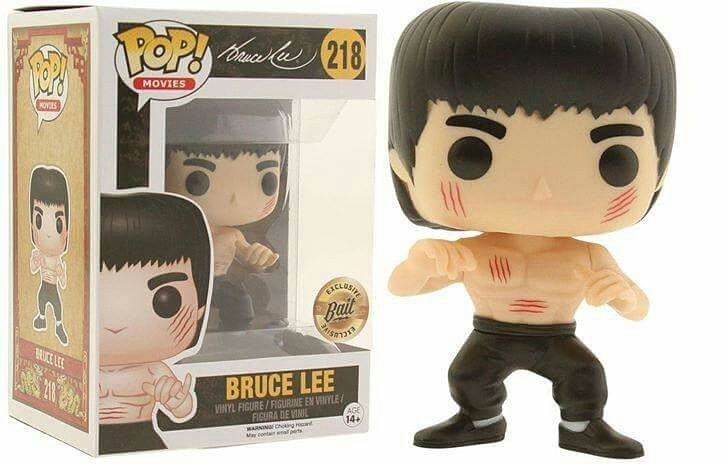 Funko Pop Movies Bruce Lee Enter the Dragon Exclusive Vinyl Figure 218