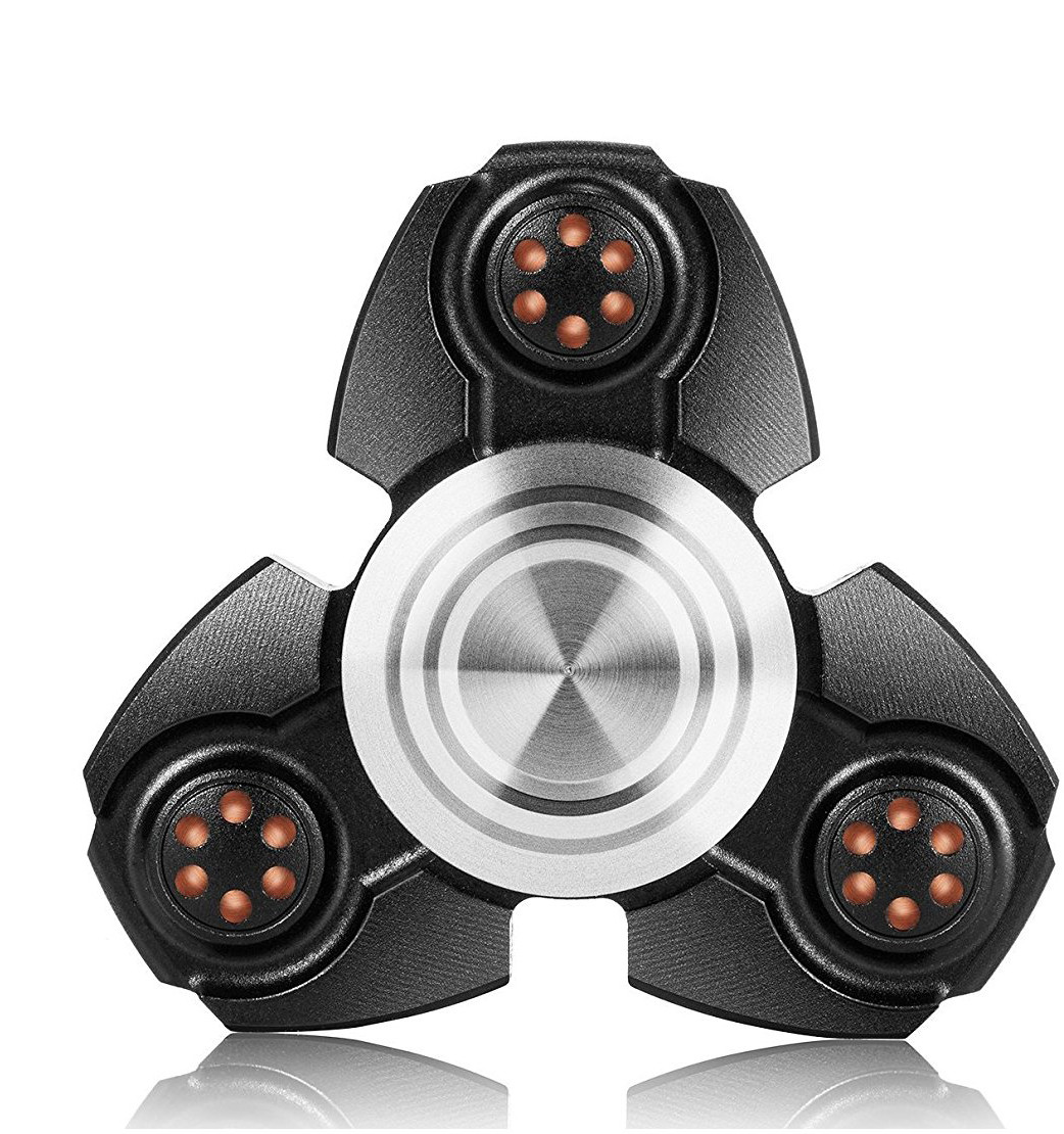 KING FIDGET Hand Spinner, Fidget Spinner EDC Toy Premium Titanium Hand Spinner