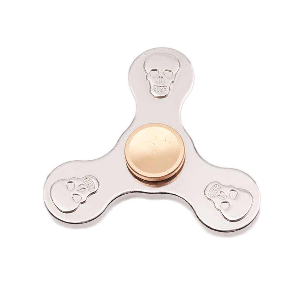 Metal Small Skull Shaped Fidget Spinner