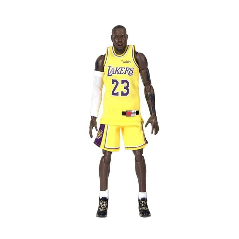 NBA LeBron James Los Angeles Lakers 1:9 Motion Masterpiece Action Figure
