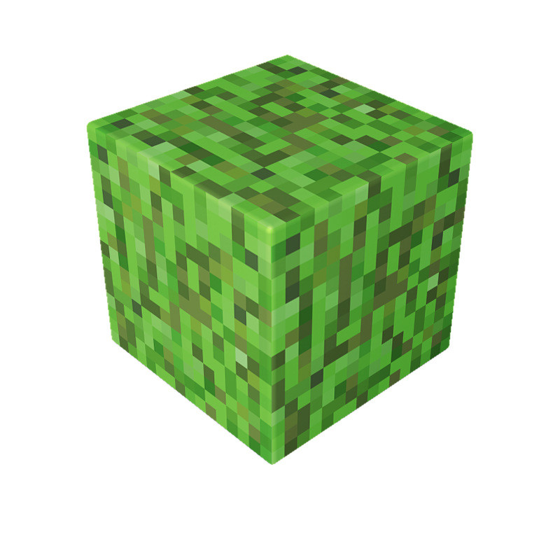 Minecraft Magnetic Oak Leaves Blocks Kit Toy 3 Pcs Set