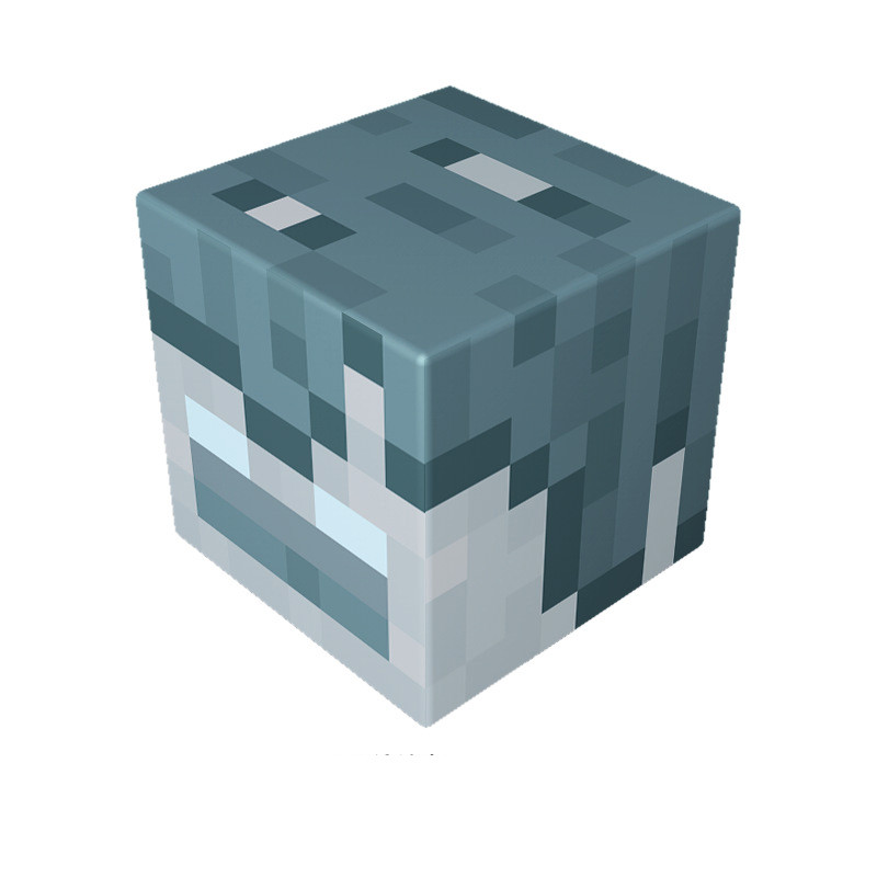 Minecraft Magnetic Stray Overlay Blocks Kit Toy 3 Pcs Set