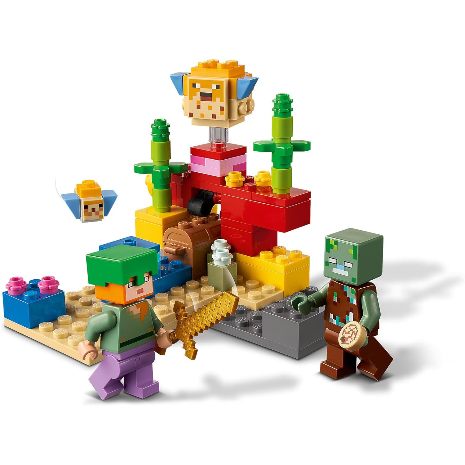 Minecraft The Coral Reef 21164 Brick Building Kit