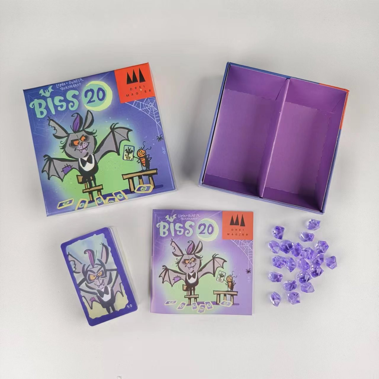 Biss 20: Cooperative Memory Card Game | Multi Languages EN FR IT