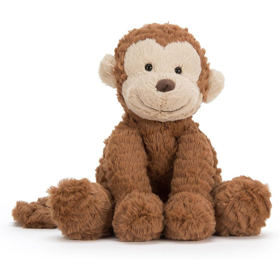 Jellycat Amuseables Fuddlewuddle Monkey Soft Stuffed Plush 30cm 11.81inches