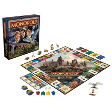 Monopoly Harry Potter: Family Party Movie Theme Fantasy Economic Auction Roll & Play Board Game