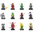 Ninjago Main And Villains Characters Brick Minifigure Custom Set 12 Pcs