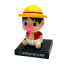 One Piece Baby Luffy Shaking Head Figure Car Decoration Accessories