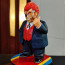 Dragon Ball Commander Red Figure Statue
