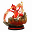 Charmeleon With Skill Effect Pokemon Figure Statue