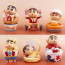 Crayon Shin-chan Dessert Figure Statue Set 6 Pcs