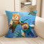Minecraft Alex and Steve Underwater Soft Stuffed Plush Pillow Multiple Sizes