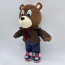 Kanye West Bear - Brown Plush Toy - 30cm 11.81inches