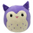 Squishmallows Holly the Purple Owl Plush Toy 20cm 7.87inches