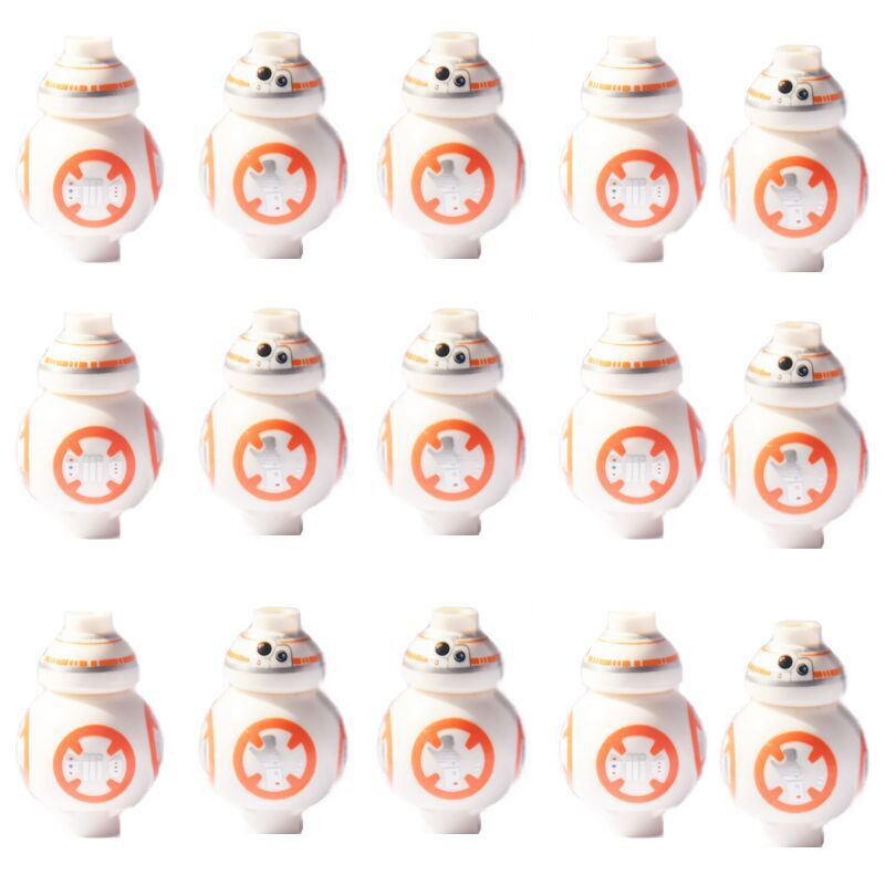 BB8 Star Wars Brick Minifigure Custom Set 10 Pcs