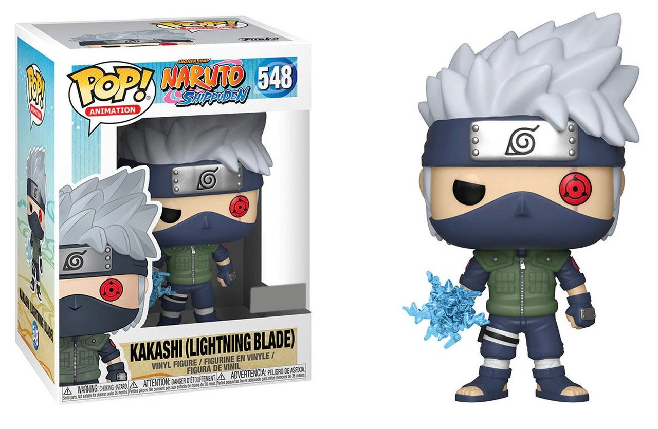 Funko Pop Naruto Shippuden Kakashi with Lightning Blade 548
