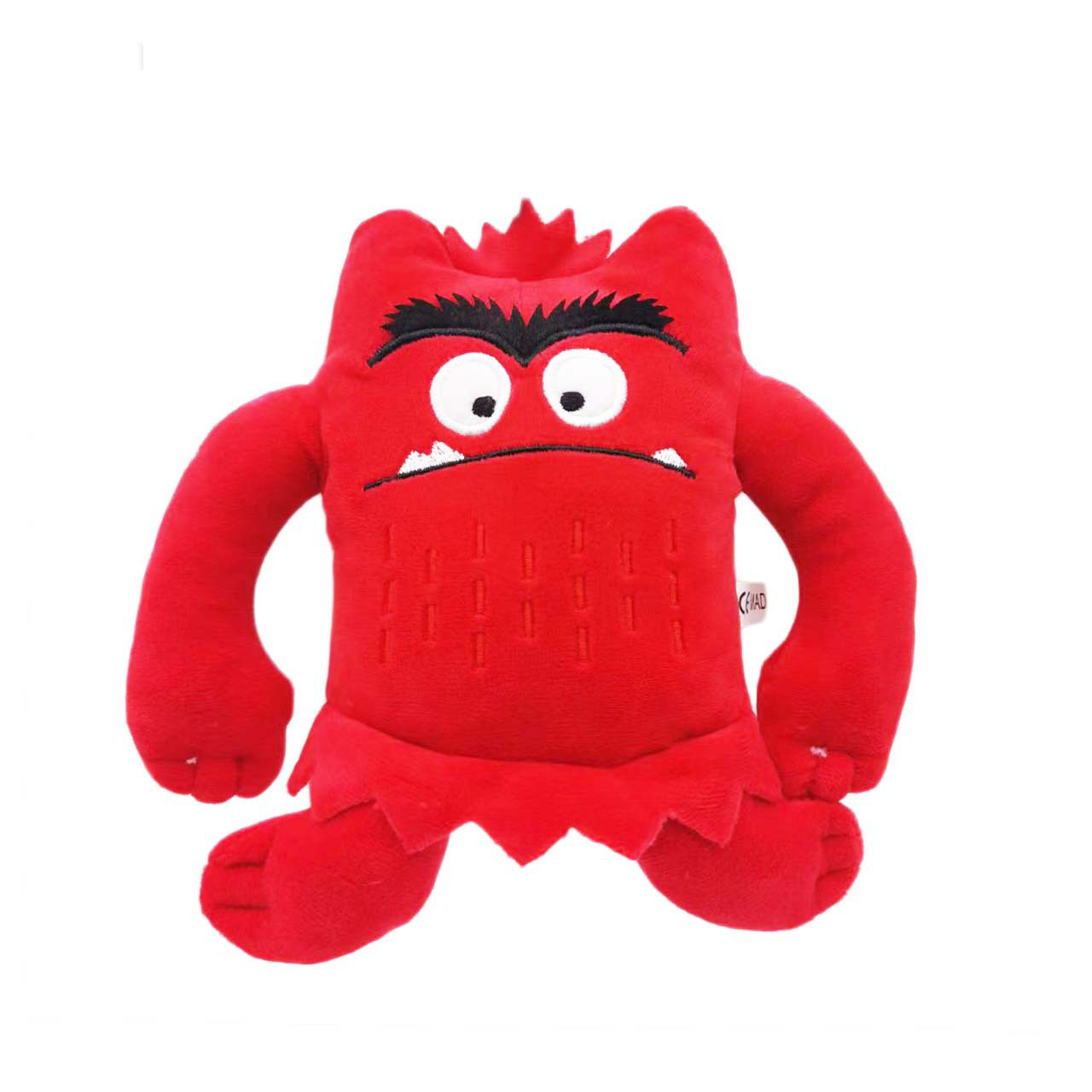 Red Monster From The Color Monster Plush Toy