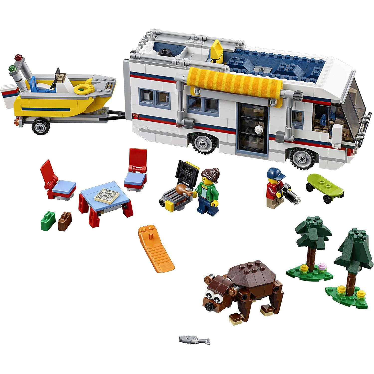 Creator 3in1 Vacation Getaways 31052 Brick Building Kit