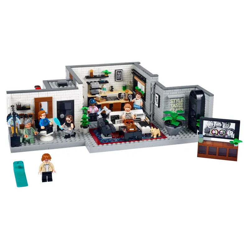 Icons Queer Eye The Fab 5 Loft 10291 Brick Building Kit