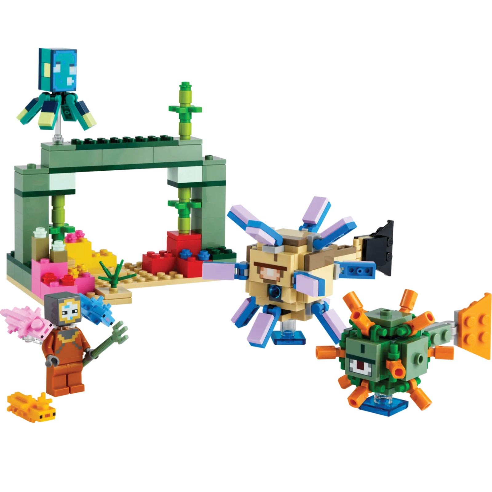 Minecraft The Guardian Battle 21180 Brick Building Kit