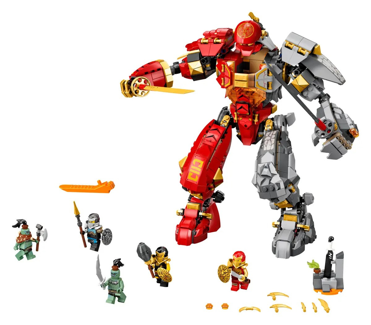 Ninjago Fire Stone Mech 71720 Brick Building Kit