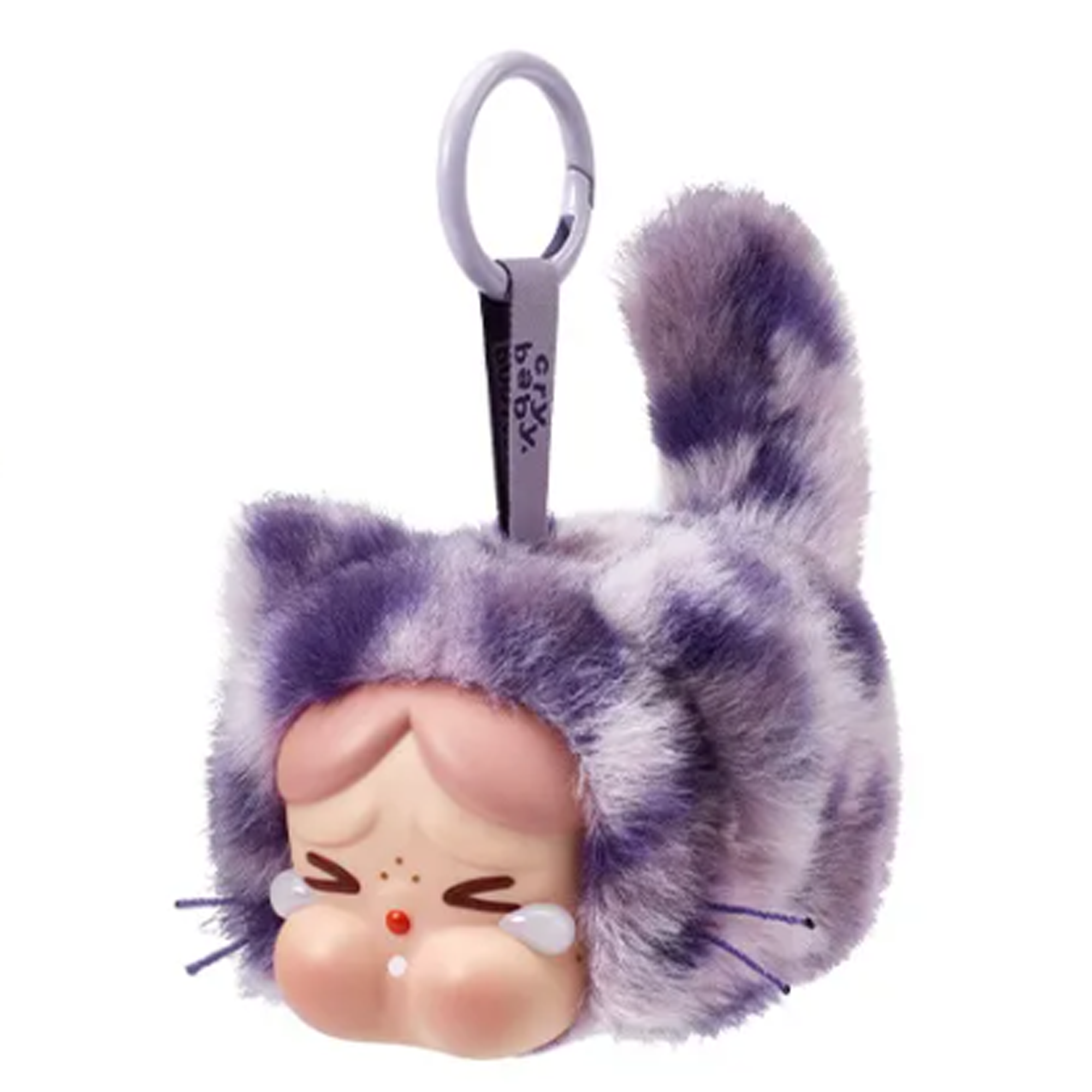 Popmart Crybaby Wild But Cutie Series Vinyl Face Plush 10cm 4inches Neon Cutie