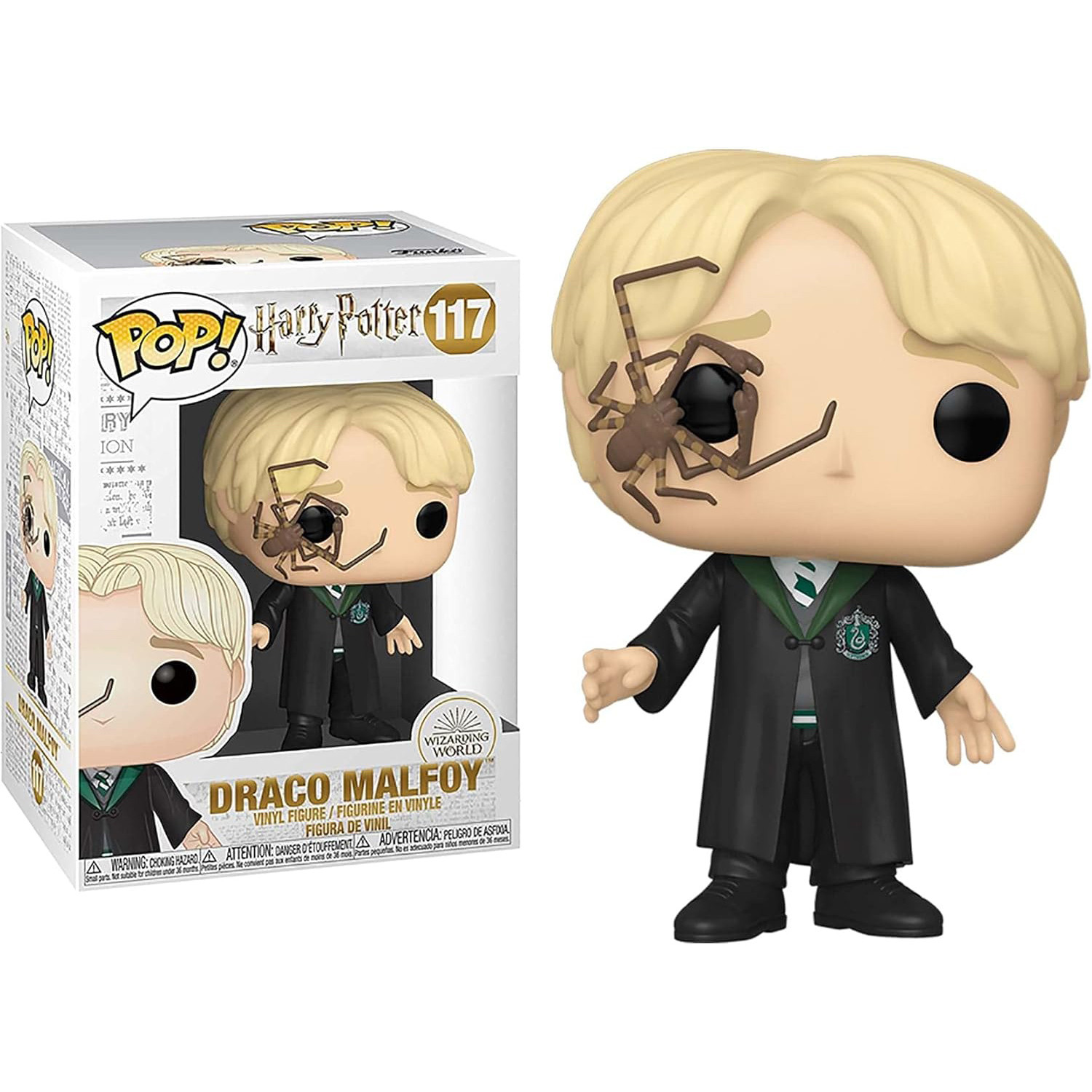Funko Pop Draco Malfoy with Whip Spider #117 Vinyl Figure