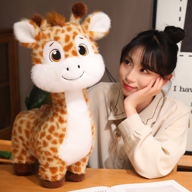 Cute Giraffe Soft Stuffed Plush Multiple Sizes