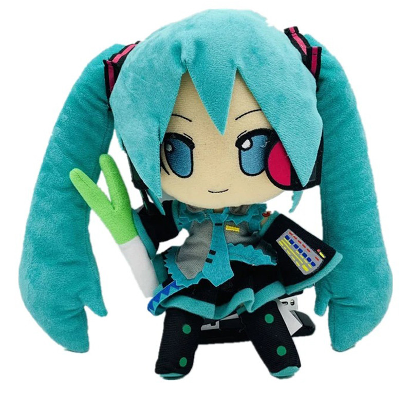 Hatsune Miku With Shallot Plush Toy 25cm 9.8inches