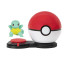 Pokemon Surprise Attack Game Squirtle & Pokeball Ball Figure Set
