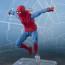 Bandai S.H. Figuarts Spider Man Homecoming Home Made Suit ver & Tamashii Option Act Wall Action Figure