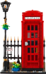 Ideas Red London Telephone Box 21347 Brick Building Kit
