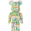 Bearbrick Innersect Multi Color 400% Figure 28cm 11.02inches