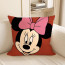 Disney Minnie Mouse Head Front Portrait Soft Stuffed Plush Pillow Multiple Sizes