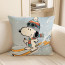 Snoopy Skiing Soft Stuffed Plush Pillow Multiple Sizes
