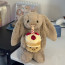 Jellycat Bashful Beige Bunny Birthday Soft Stuffed Plush 30cm 11.81inches