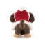 Jellycat Winter Warmer Otto Sausage Dog Soft Stuffed Plush 15cm 5.90inches