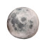 The Moon Plush Toy 17cm 6.7inches