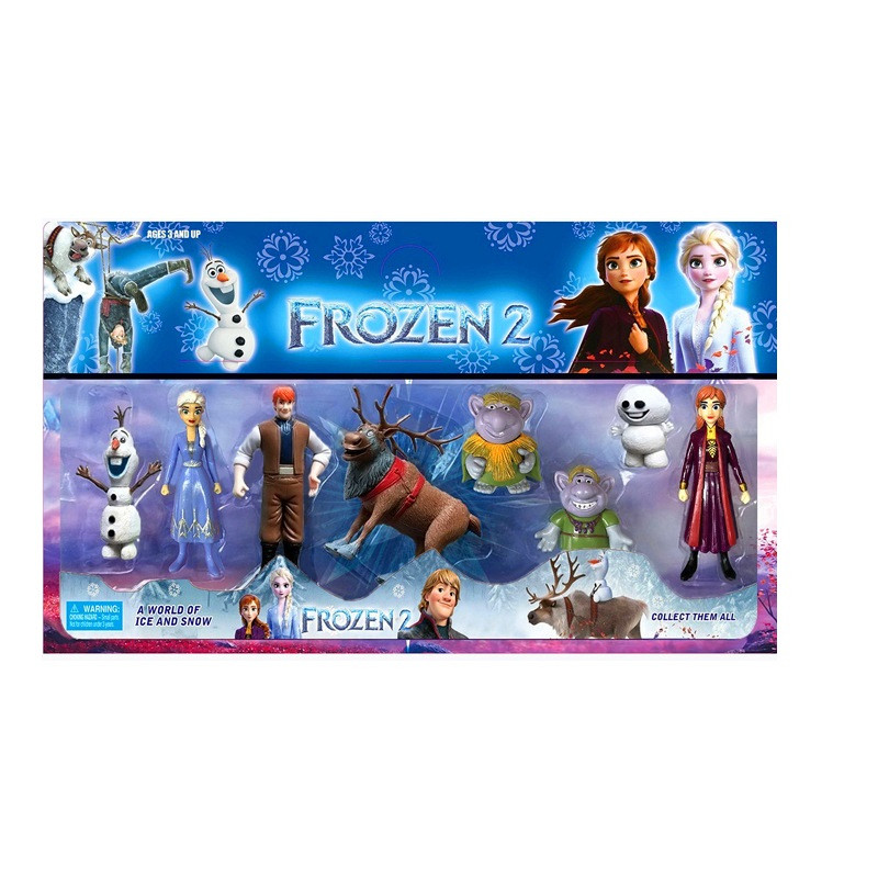 Disney Frozen Adventure Collection 8 Figures from Frozen 2