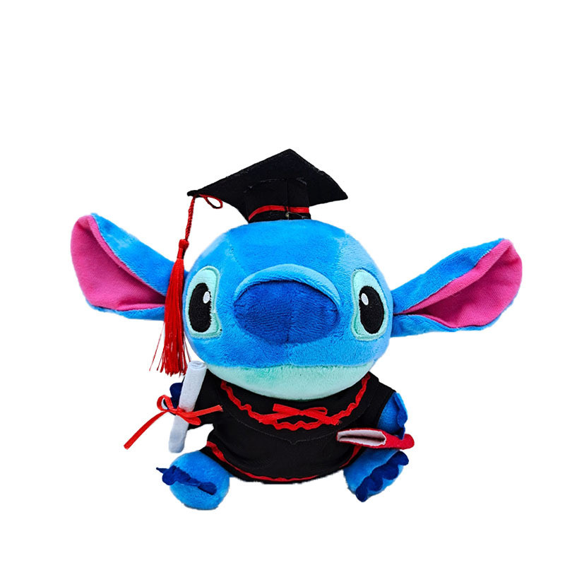 Disney Stitch Graduation Memorial Plush Toy